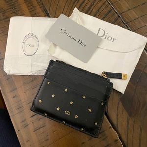 Christian Dior Stars Wallet Card Case